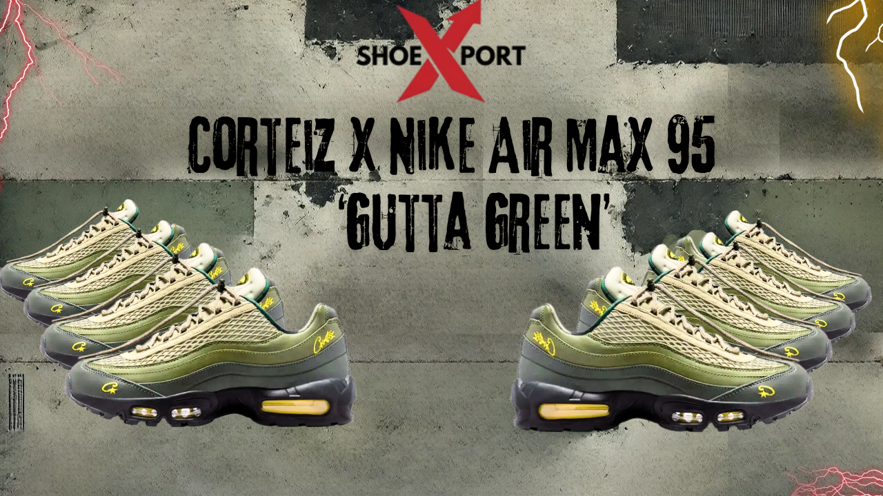 Corteiz x Nike Air Max 95 ‘Gutta Green’: A Streetwear Icon Reimagined